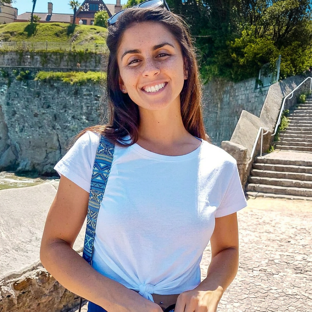 Portrait of Salina, founder of Searching Creative Co.